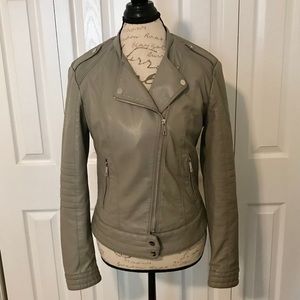 Kenneth Cole Reaction faux leather jacket